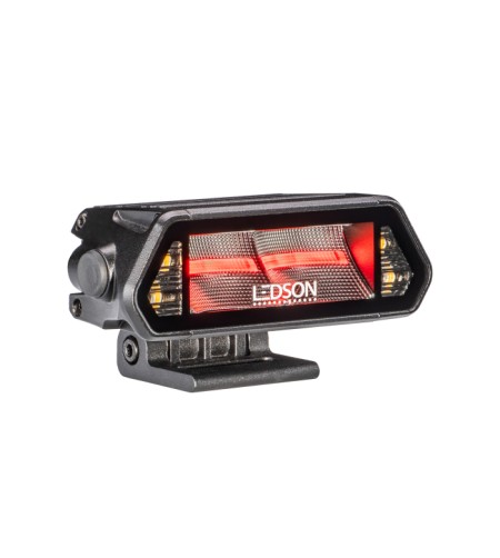 LED bar - Ledson - Epix 5+ - Work Strobe - 5'' - Positielicht Rood/Amber - 10 Flitspatronen - Work / Scene