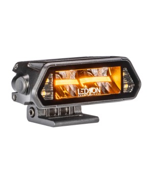 LED bar - Ledson - Epix 5+ - Strobe - 5" - 12.8cm - Positielicht Wit/Amber - 10 flitspatronen - Driving