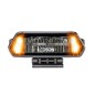 LED Light bar - Ledson - Epix 5+ - Strobe - 5" - 12.8cm - Position light White/Amber - 10 flash patterns - Driving LED Light bar - Ledson - Epix 5+ - Strobe - 5" - 12.8cm - Position light White/Amber - 10 flash patterns - Driving