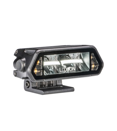LED bar - Ledson - Epix 5+ - Strobe - 5'' - Positielicht Wit/Amber - 10 Flitspatronen - Driving