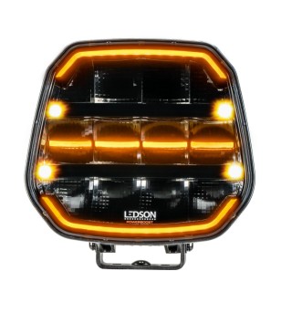 Verstraler - Ledson - Epix 9+ - Strobe - 8.9" - 22.5cm - Powerboost - Positielicht Wit/Amber - 5 flitspatronen - Driving