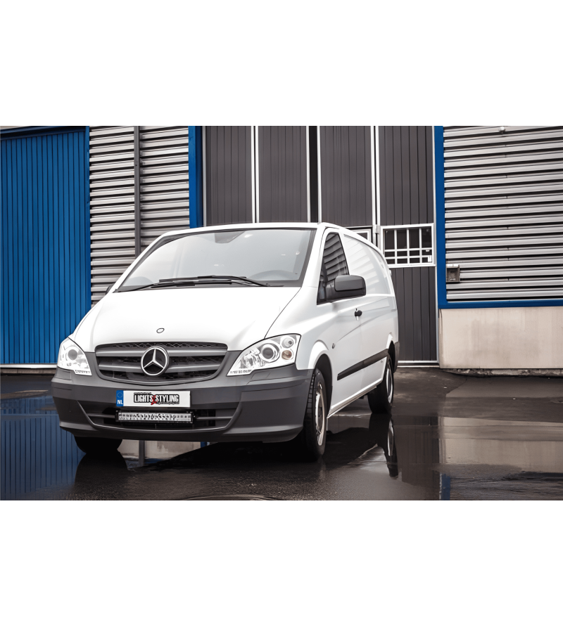 Stoßstangen-Kit - DSM - Optibeam Super Captain Dual - 600 - Mercedes - Vito - 2010-2013 Stoßstangen-Kit - DSM - Optibeam Super Captain Dual - 600 - Mercedes - Vito - 2010-2013