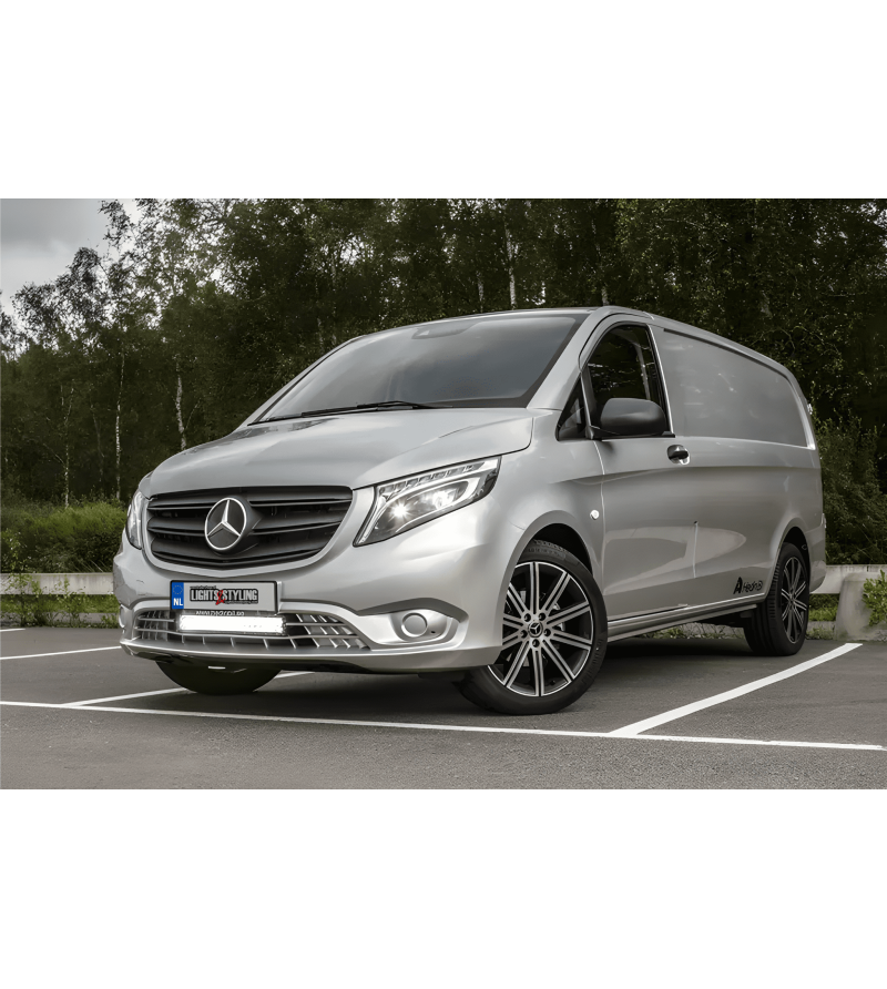 Stoßstangen-Kit - DSM - Optibeam Super Captain Dual - 600 - Mercedes - Vito - 2019-2023 Stoßstangen-Kit - DSM - Optibeam Super Captain Dual - 600 - Mercedes - Vito - 2019-2023