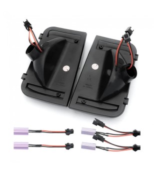 Körriktningsvisare - L&S - Spegel - LED - Dynamiskt blinkljus - Set - Peugeot - Boxer - 2007-2021