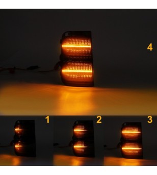 Richtingaanwijzer - L&S - Spiegel - LED - Dynamisch knipperlicht - Set - Peugeot - Boxer - 2007+