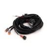 Kabelsatz - Lazer - 2 Lampen - inkl. Schalter - 2 Pins - Deutsch DT - 12V