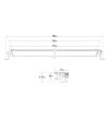 LED bar - Lazer - Glide - Elite - 20'' - Positielicht Wit - Driving Spot Combo