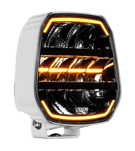 Driving light - Ledson - Epix 9+ - 8.9" - 22.5cm - Ivory white - Position light White/Amber - Driving