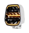 Driving light - Ledson - Epix 9+ - Strobe - 9'' - ivory white - Position light White/Amber - 5 Flash patterns - Driving