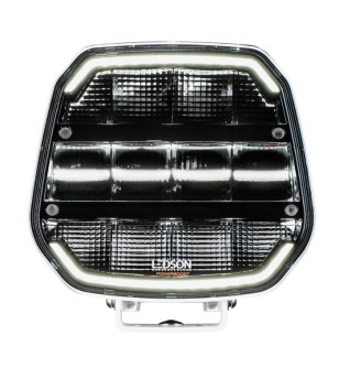 Verstraler - Ledson - Epix 9+ - Strobe - 9'' - ivoorwit - Positielicht Wit/Amber - 5 Flitspatronen - Driving