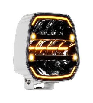 Driving light - Ledson - Epix 9+ - Strobe - 9'' - ivory white - Position light White/Amber - 5 Flash patterns - Driving