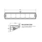 LED Lightbar - Lazer - Carbon 6 - 12.4" - 31.5cm - Gen3 - Driving LED Lightbar - Lazer - Carbon 6 - 12.4" - 31.5cm - Gen3 - Driving