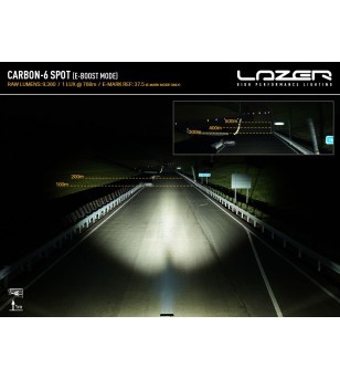 LED bar - Lazer - Carbon 6 - 12.4" - 31.5cm - Gen3 - Spot