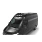 Roof bar - Metec - Top  - 4 light mounts - Prewired - Black matte - Mercedes - Sprinter - H2 - 2018+