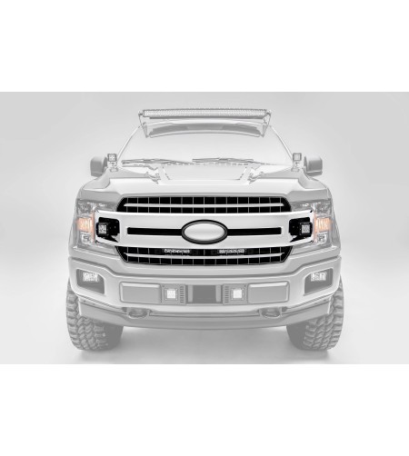Ford F150 Grille LED Kit Black (2018-2020) - (XLT, Lariat) - Z415711-KIT - Lights and Styling