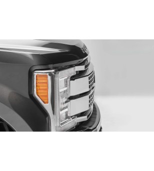 Ford Super Duty Grille LED High Kit (2017-2019) - (2x 10" Slim Light Bar) - Z415371-KIT - Lights & Styling
