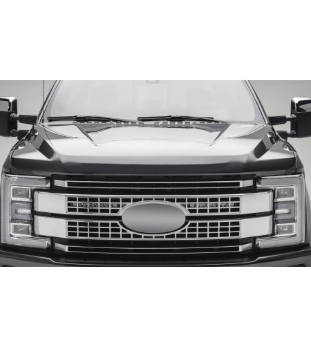 Ford Super Duty Grille LED High Kit (2017-2019) - (2x 10" Slim Light Bar) - Z415371-KIT - Lights & Styling