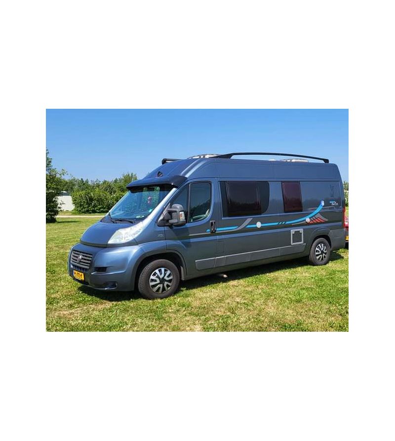 Zonneklep - Zwart - Niet Transparant - Fiat - Ducato - 2007+ Zonneklep - Zwart - Niet Transparant - Fiat - Ducato - 2007+