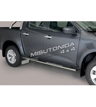 D-Max 20- Double Cab Design Side Protection Oval