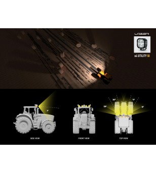 Werklamp - Lazer - Utility 50 - 4'' - Work / Scene