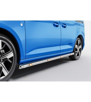 Seitenschutzbügel - Metec - Brace-it - LED - Volkswagen - Caddy - L2 - 2020+