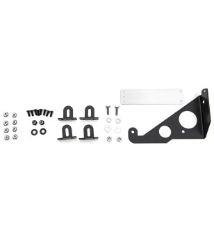 Kylargrill Kit - Z-Roadz - ZROADZ Grille - 2x 10'' LED ramp (single) - Fordon med kamera - Ford - Super Duty - 2017-2019