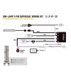 Kabelset - Lazer - 1 lamp - Elite+ - incl schakelaar - 3 pins - Superseal - 12V
