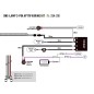 Kabelset - Lazer - 1 lamp - 3 pins - Aptiv - 12V