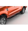 FORD RANGER 19+ RUNNING BOARDS OFFROAD Black