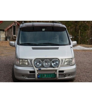 Solskydd - Svart - Ej Transparent - Mercedes - Viano - 1996-2003