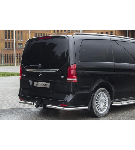 MB V class + VITO 14- REAR BARS - WB L2 & L3 - pair - 818750 - Rearbar / Opstap - Verstralershop