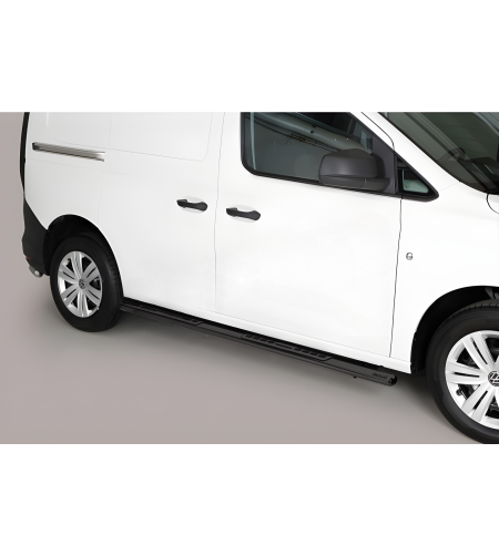 Sidebars - Misutonida - Design - Oval - Zwart Mat - Volkswagen - Caddy - 2021+