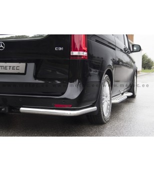 MB V class + VITO 14- REAR BARS - WB L2 & L3 - pair - 818750 - Rearbar / Opstap - Verstralershop