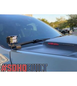 RAM 1500 Hood Hinge LED Bracket set (2019+)