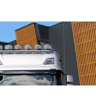 SCANIA R/S/G/P Serie 16+ ROOF LAMP HOLDER LED WIDE - Normal & High roof - 864615 - Roofbar / Roofrails - Verstralershop