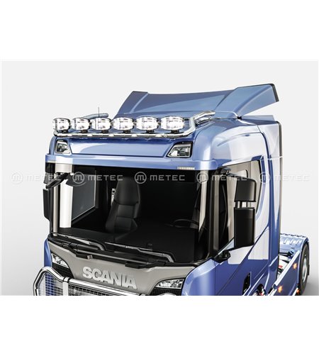 SCANIA R/S/G/P Serie 16+ ROOF LAMP HOLDER LED WIDE - Normal & High roof - 864615 - Roofbar / Roofrails - Verstralershop