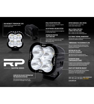LED bar - Lazer - RP - 4'' - Spot