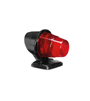 Cab roof lights - SIM - 3122 - 2.6" - 6.5cm - Old School - Red - 12V-24V