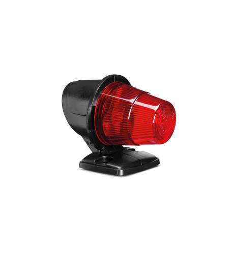 Dachlamp - SIM - 3122 - 2.6" - 6.5cm - Old School - Rot - 12V-24V