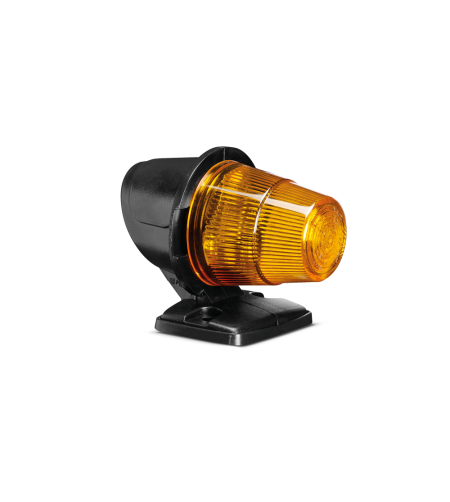 Cab roof lights - SIM - 3122 - 2.6" - 6.5cm - Old School - Amber - 12V-24V