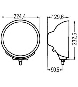 Hella Luminator Metal