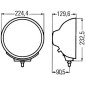 Driving light - Hella - Luminator Chromium - 8.8" - 22.4cm - stainless steel/chrome - Position light - Driving Driving light - Hella - Luminator Chromium - 8.8" - 22.4cm - stainless steel/chrome - Position light - Driving