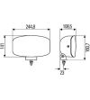 Hella Jumbo 320FF LED mit Positionslicht