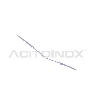 SCANIA R/S Serie 16+ CABIN SIDE PROFILES - AP023SNS - RVS / Chrome accessoires - Verstralershop
