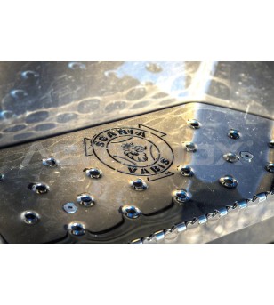 SCANIA R/S Serie 16+ CABIN STEPS COVER - AP008SNS - RVS / Chrome accessoires - Verstralershop