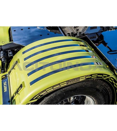 SCANIA R/S Serie 16+ FENDER APPLICATIONS S5 - AP105STR - RVS / Chrome accessoires - Verstralershop