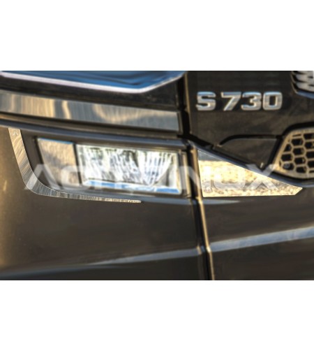 SCANIA R/S Serie 16+ FOG LIGHT COVER - AP013SNS - RVS / Chrome accessoires - Verstralershop