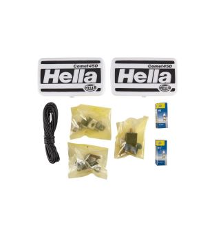 Hella Comet 450 (set inclusief kabelset & relais)