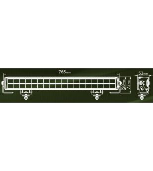 Ledson Alfa 30" Powerboost LED bar package for Scania Next Gen