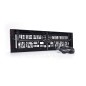 Tail light - WAS - W253 License plate holder - Strobe Side - 23" - 58.4cm - Clear - LED - Brake - Rev - Plate - Flash - Multiple flash patterns - 12V-24V